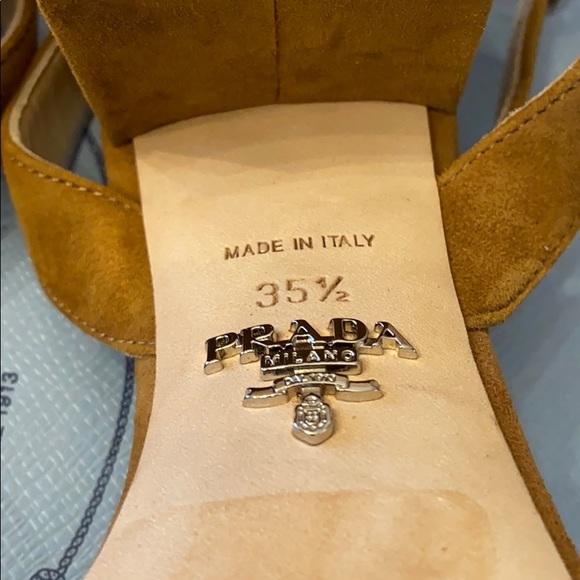 BNWT Authentic Prada Embellished Strap Heel Sandal - Picture 12 of 16
